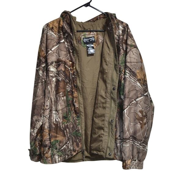 Realtree Xtra Camo Scent Control Hunting Jacket Size XL - Picture 5 of 9